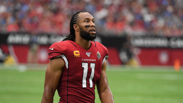 Larry Fitzgerald passed Tony Gonzalez on the all-time reception list